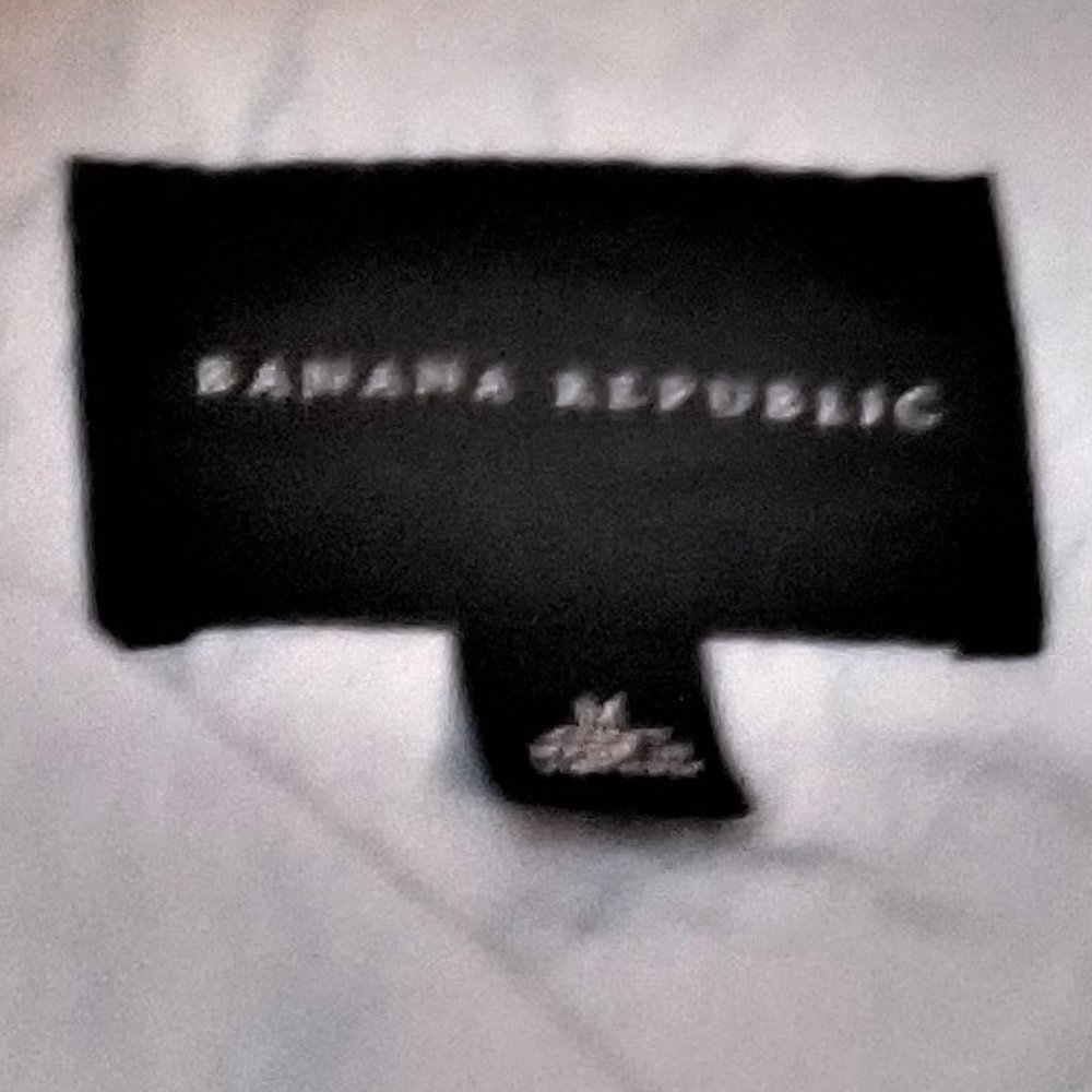 Banana Republic rain coat with ruffled collar M - Picture 11 of 12